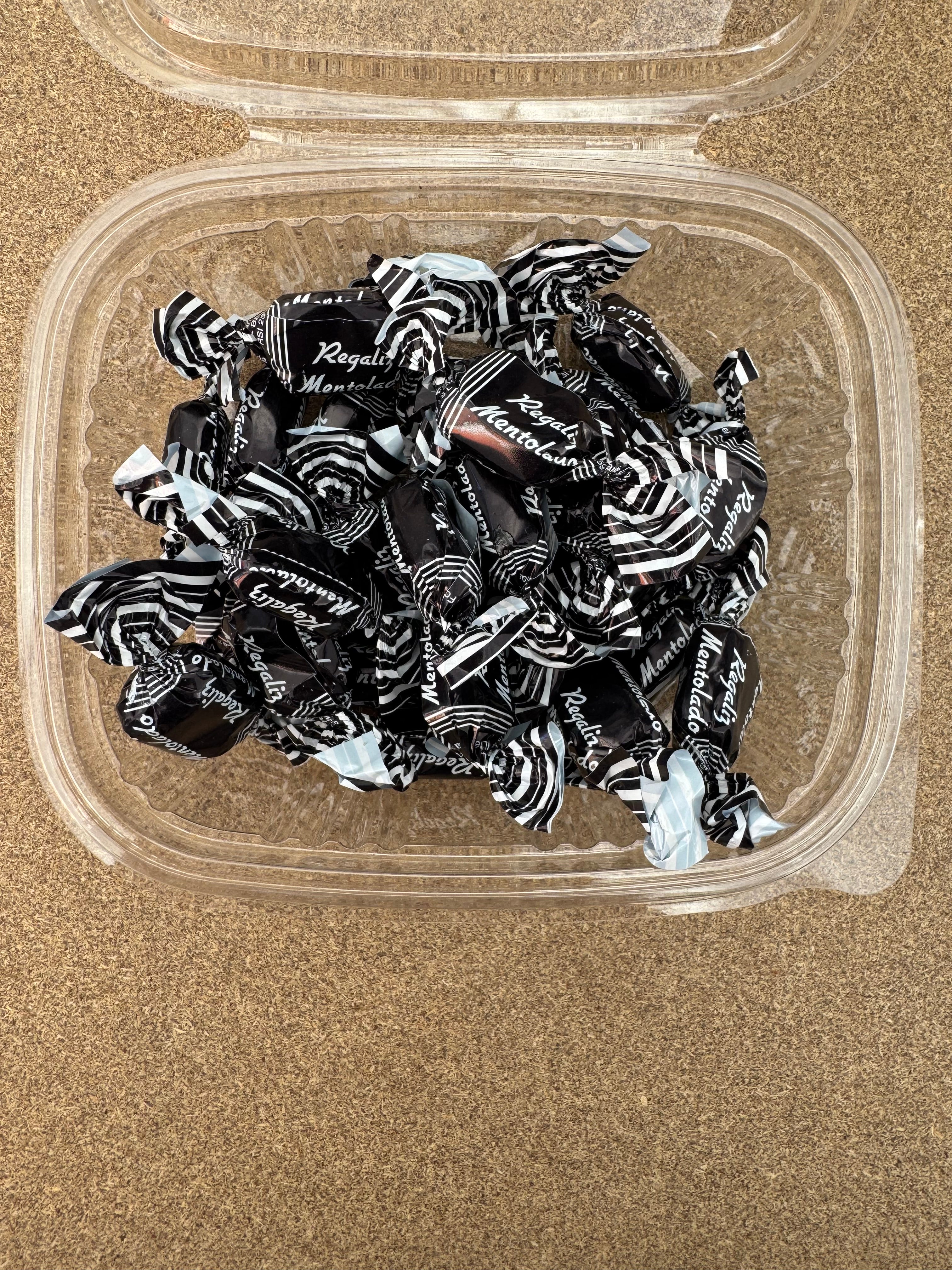 CARAMELOS REGALIZ MENTOLADO