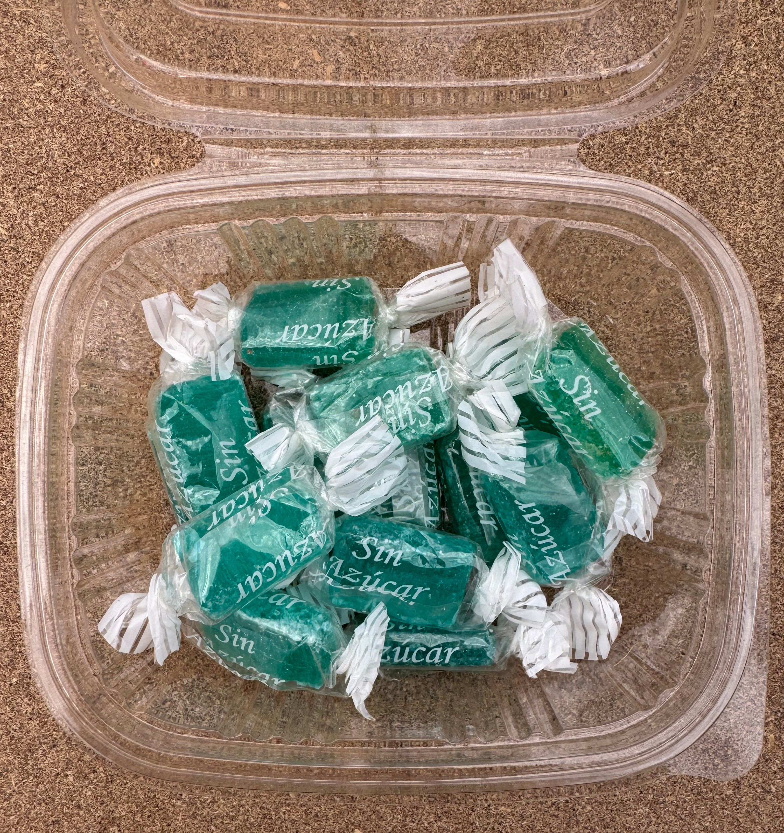 CARAMELOS MENTA SIN AZÚCAR