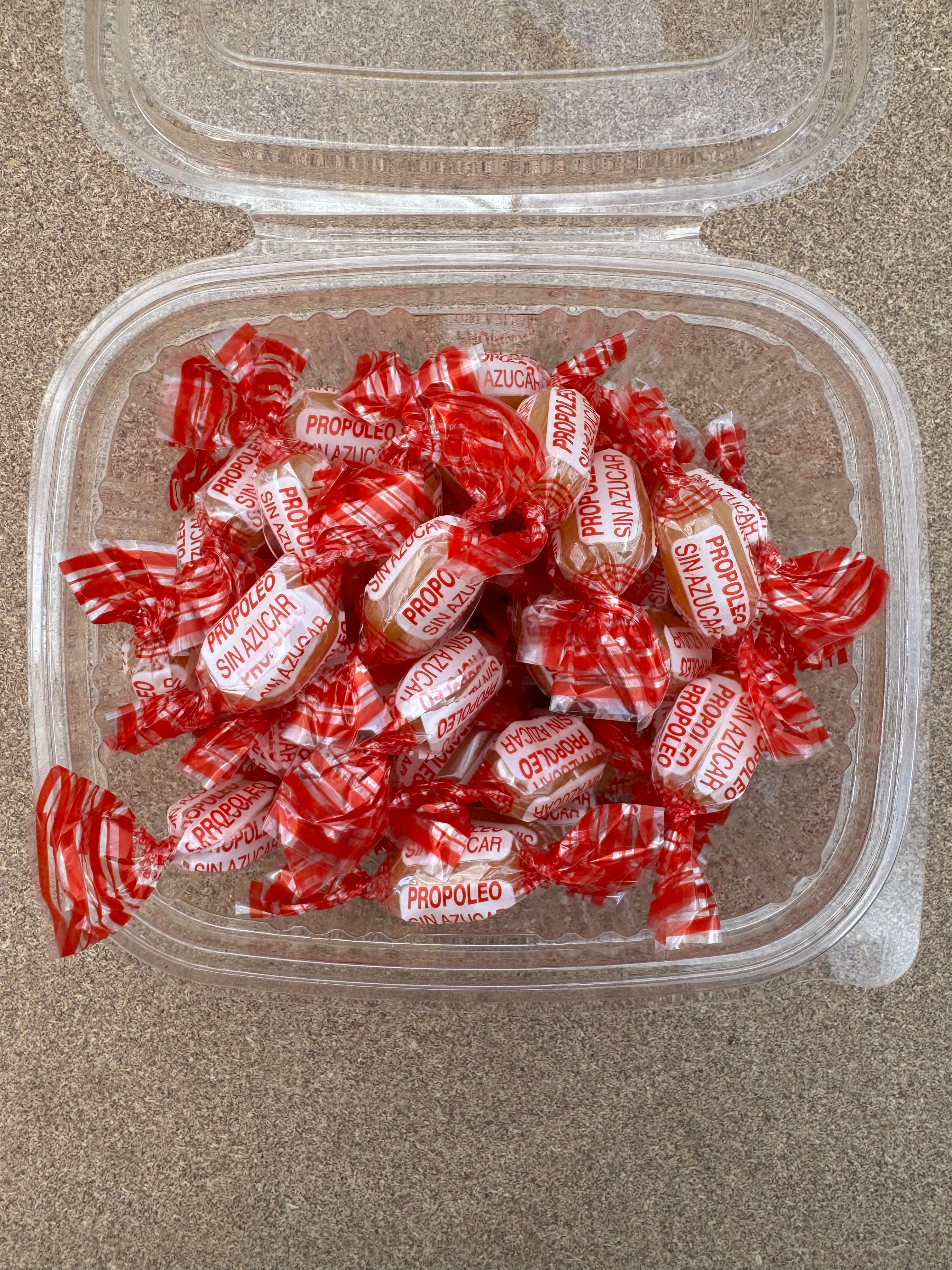 CARAMELOS EXTRACTO PROPÓLEO SIN AZÚCAR