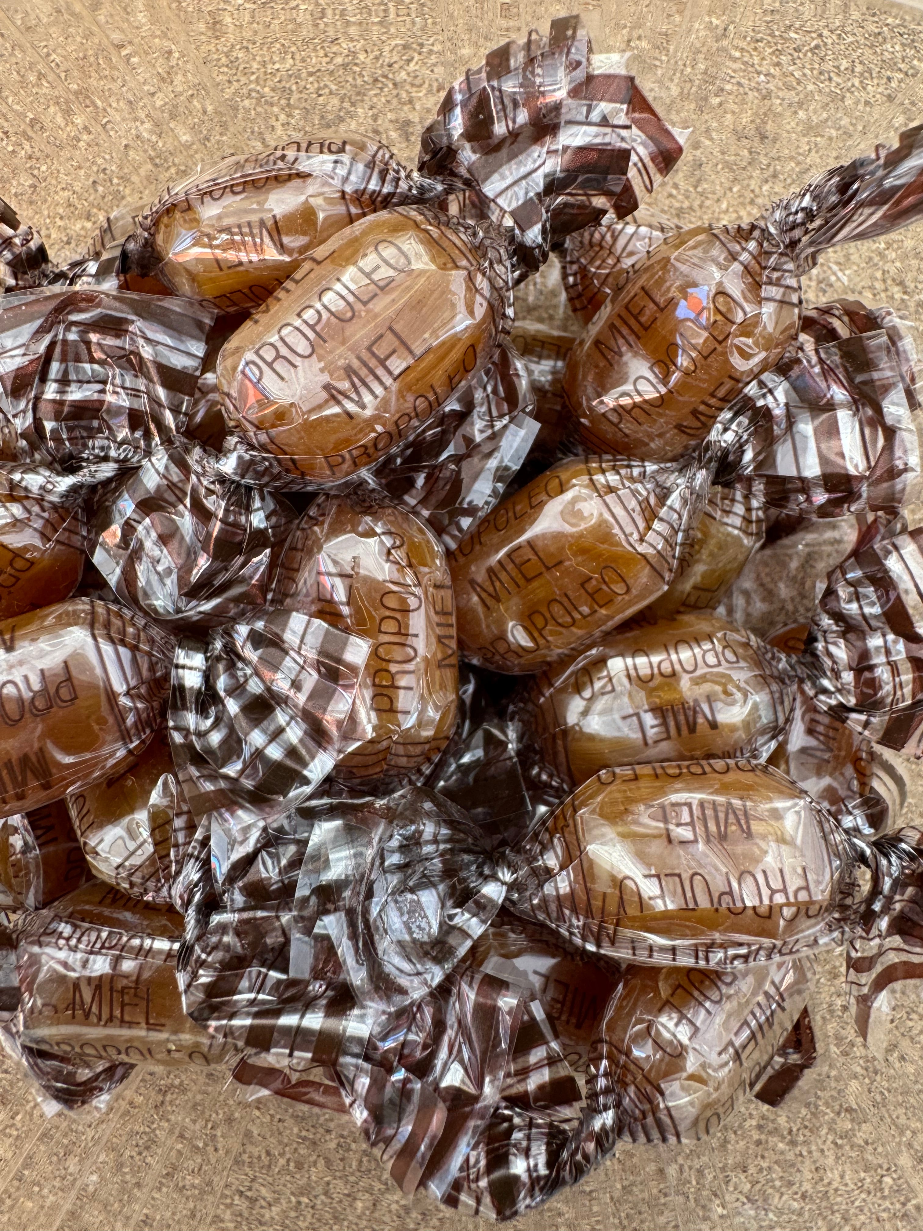 CARAMELOS EXTRACTO MIEL PROPÓLEO