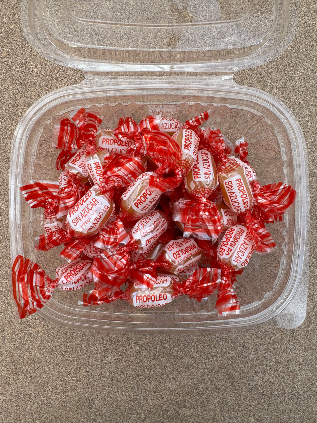 CARAMELOS EXTRACTO PROPÓLEO SIN AZÚCAR